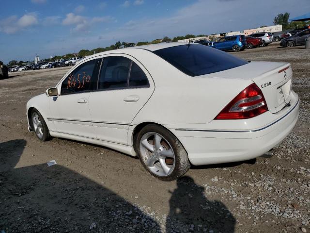 Image 2 of 2006 MERCEDES-BENZ C-CLASS 230 2006 with VIN WDBRF52H66A834555