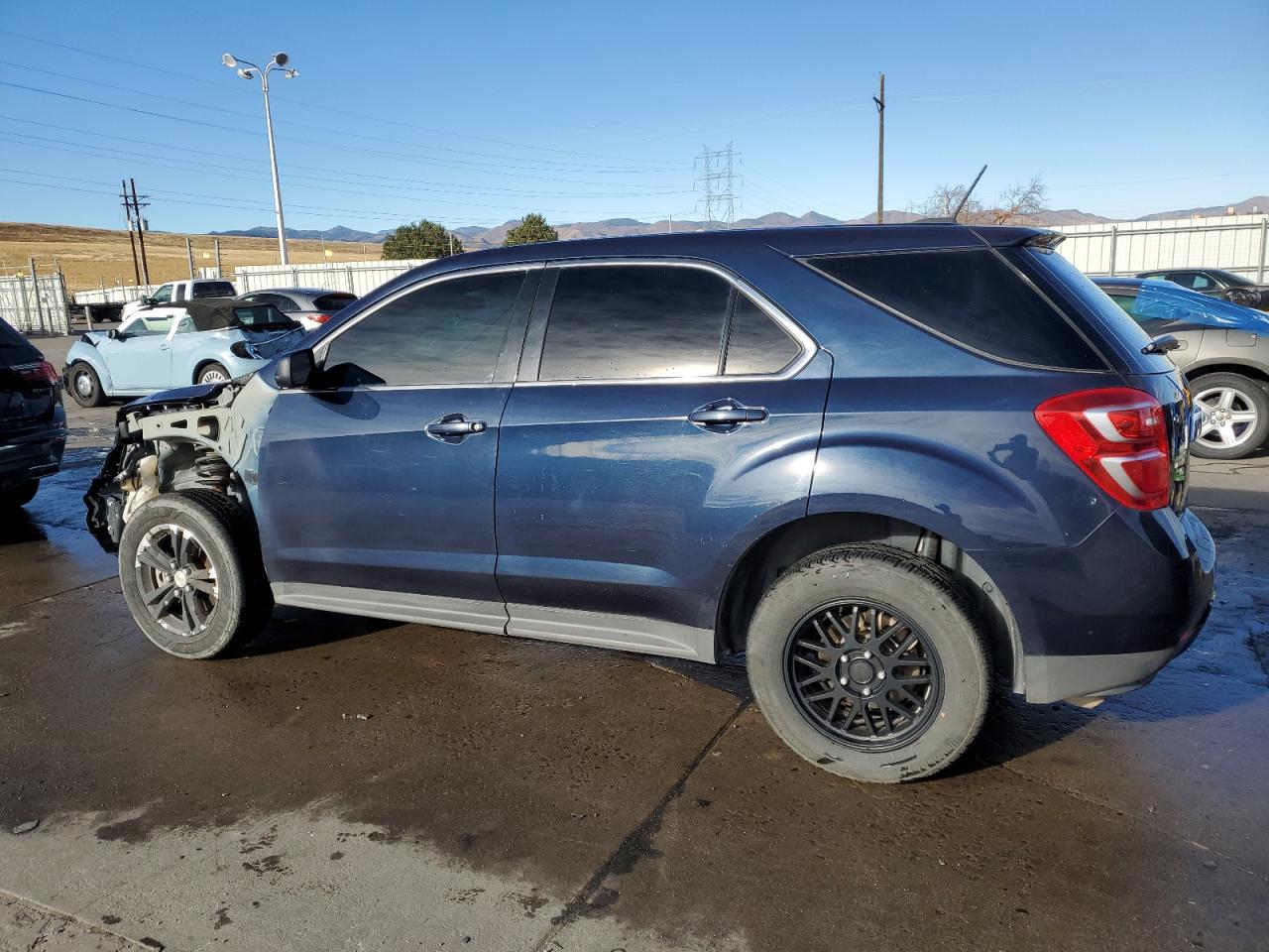 Image 2 of 2017 CHEVROLET EQUINOX LS 2017 with VIN 2GNALBEK1H1543382