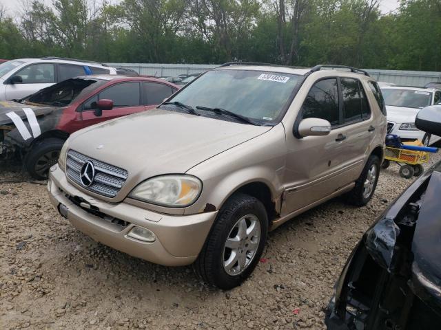 Image 1 of 2003 MERCEDES-BENZ ML 350 2003 with VIN 4JGAB57E73A441342
