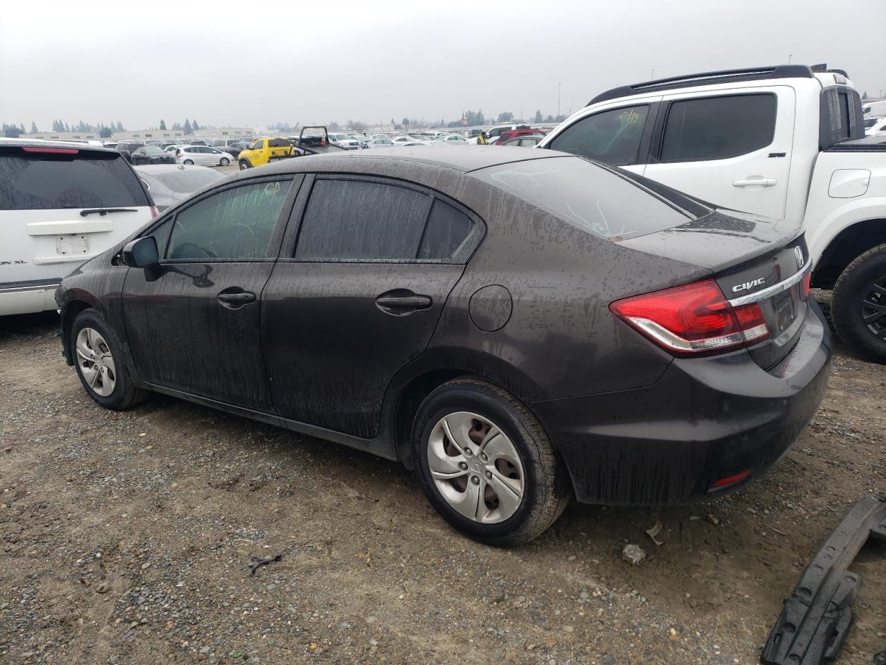 Изображение 2 2014 HONDA CIVIC LX 2014 с VIN 2HGFB2F51EH548015