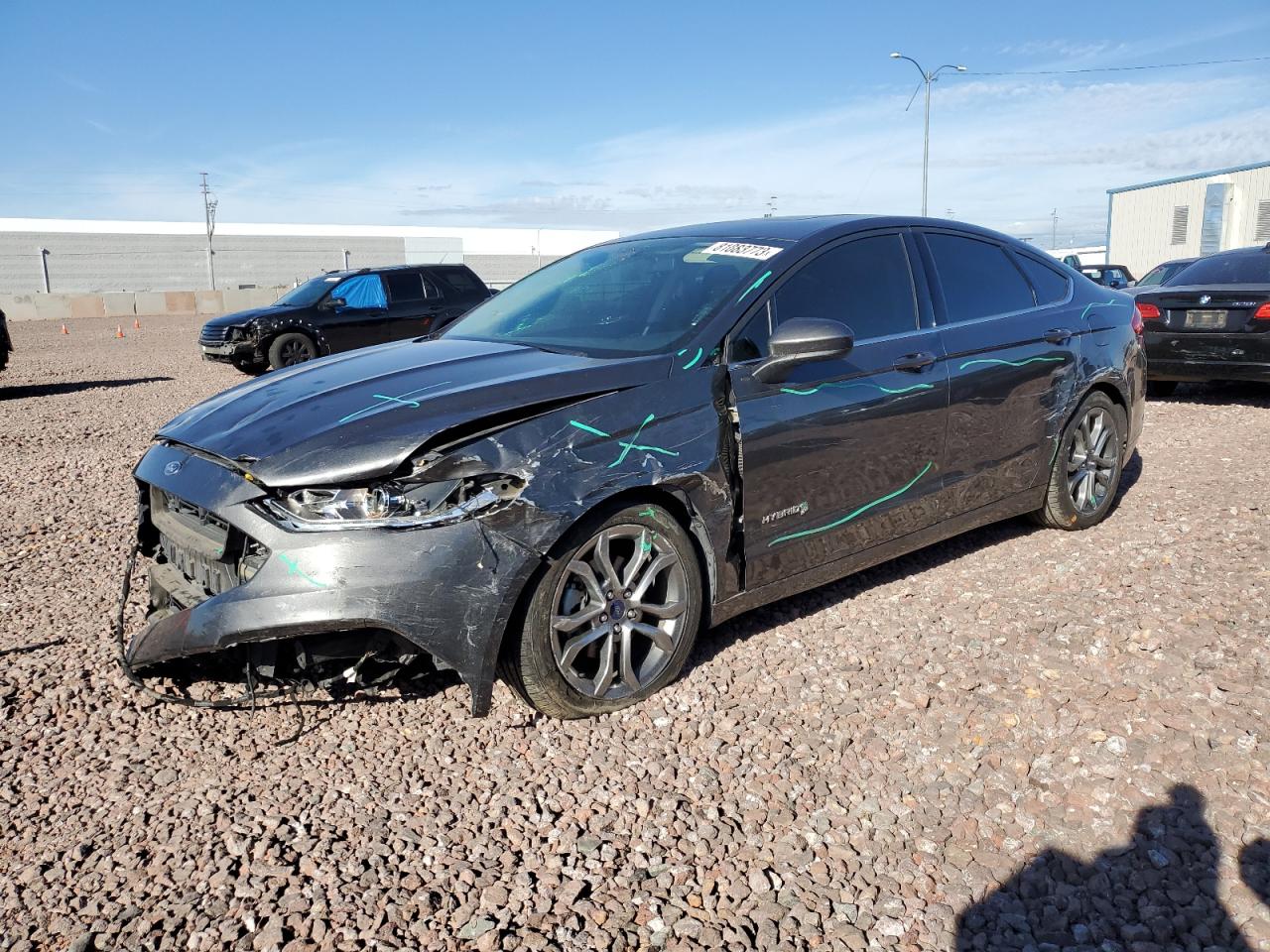 Image 1 of 2017 FORD FUSION SE HYBRID 2017 with VIN 3FA6P0LU4HR190908