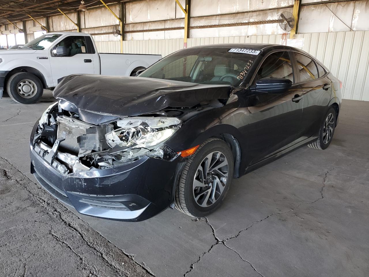 Image 1 of 2018 HONDA CIVIC EX 2018 with VIN 2HGFC2F75JH579874