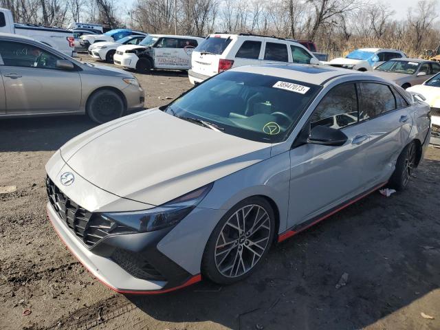 Image 1 of 2022 HYUNDAI ELANTRA N  2022 with VIN KMHLW4AK8NU001556