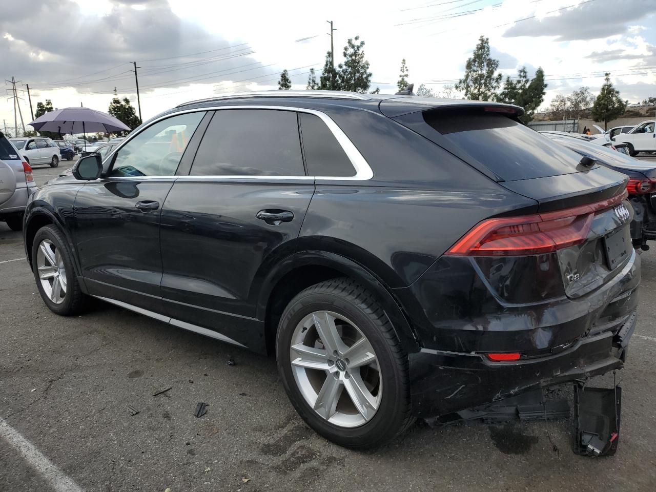 Image 2 of 2019 AUDI Q8 PREMIUM 2019 with VIN WA1AVAF18KD022653