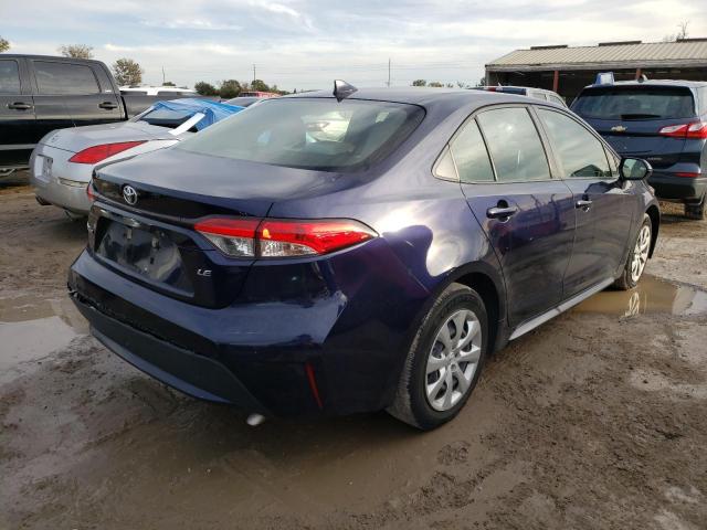Image 3 of 2021 TOYOTA COROLLA LE 2021 with VIN JTDEPMAE9MJ185815