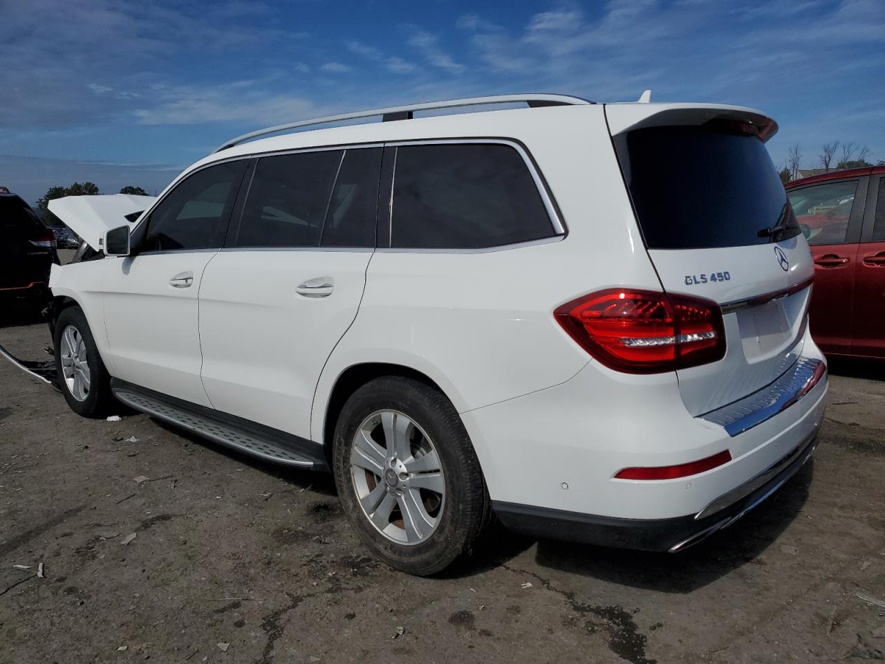 Image 2 of 2017 MERCEDES-BENZ GLS 450 4MATIC 2017 with VIN 4JGDF6EE9HA779360