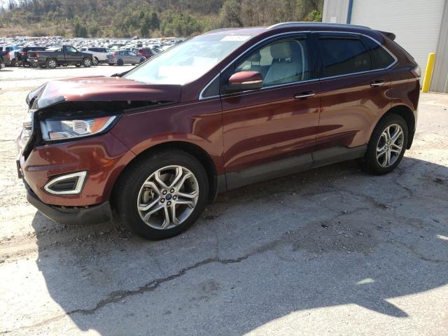 Image 1 of 2016 FORD EDGE TITANIUM 2016 with VIN 2FMPK4K89GBB23366