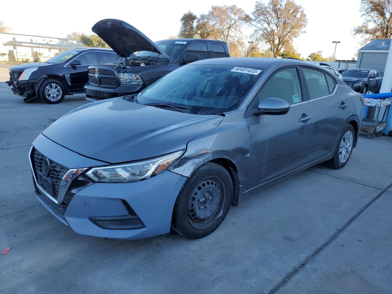Image 1 of 2020 NISSAN SENTRA S 2020 with VIN 3N1AB8BV6LY219306
