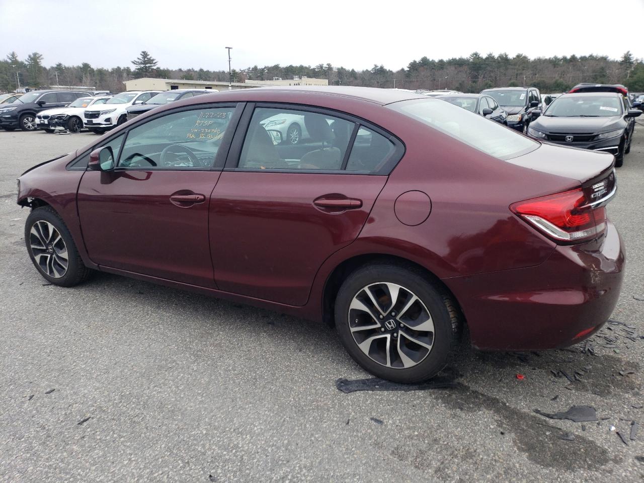 Изображение 2 2013 HONDA CIVIC EX 2013 с VIN 19XFB2F83DE235700