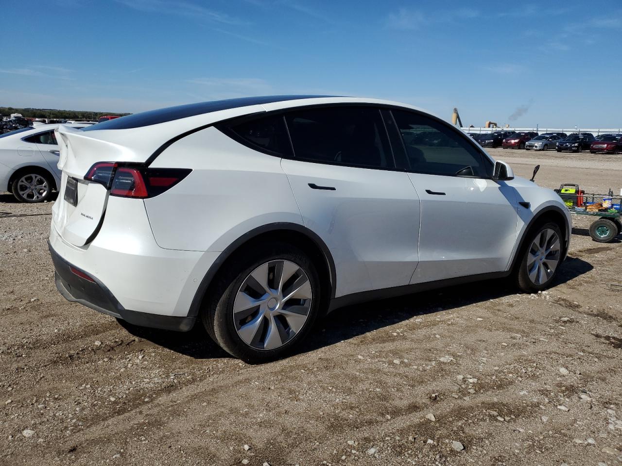 Image 3 of 2022 TESLA MODEL Y  2022 with VIN 7SAYGDEE0NF449698