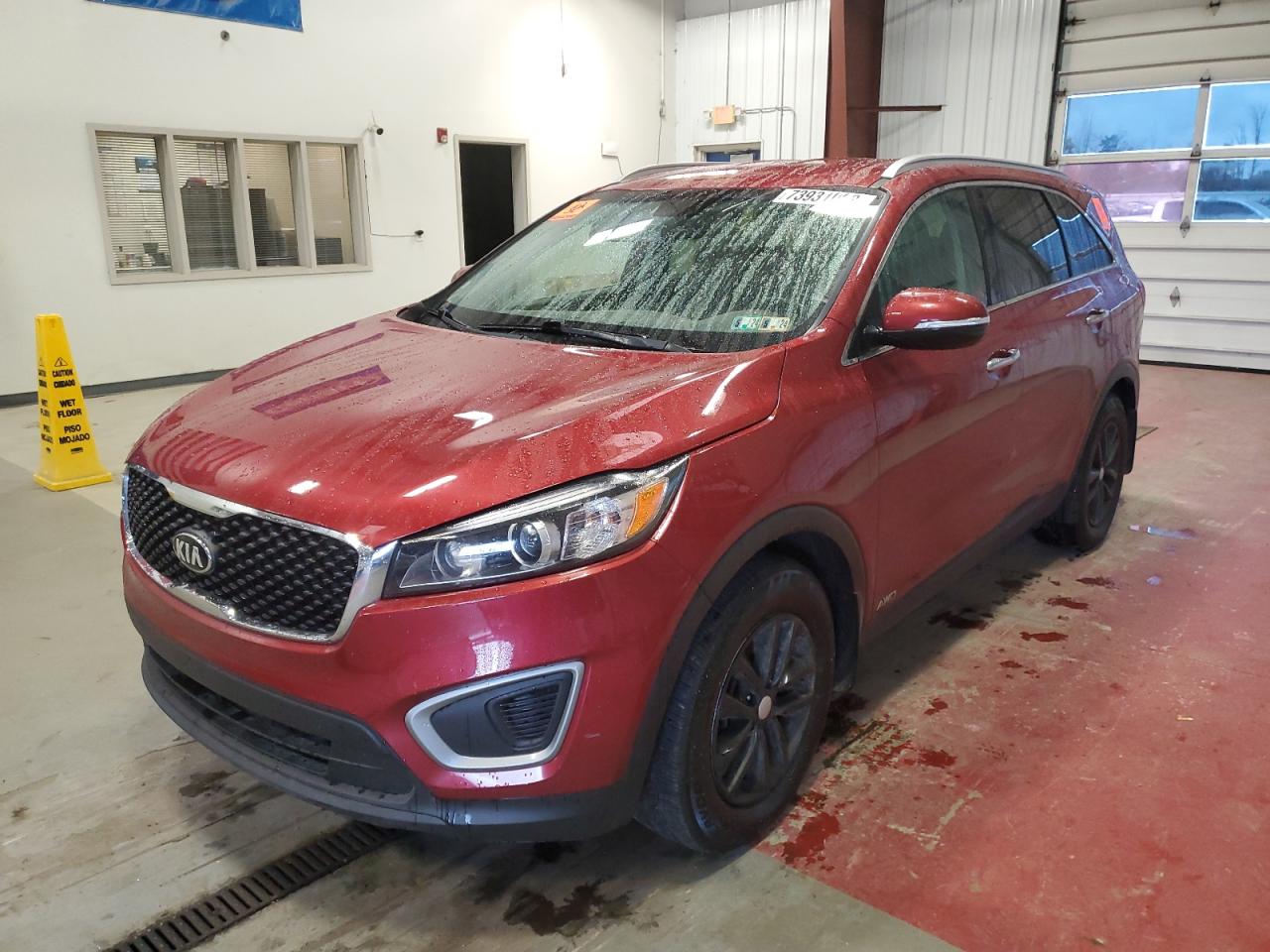Image 1 of 2018 KIA SORENTO LX 2018 with VIN 5XYPGDA38JG352300