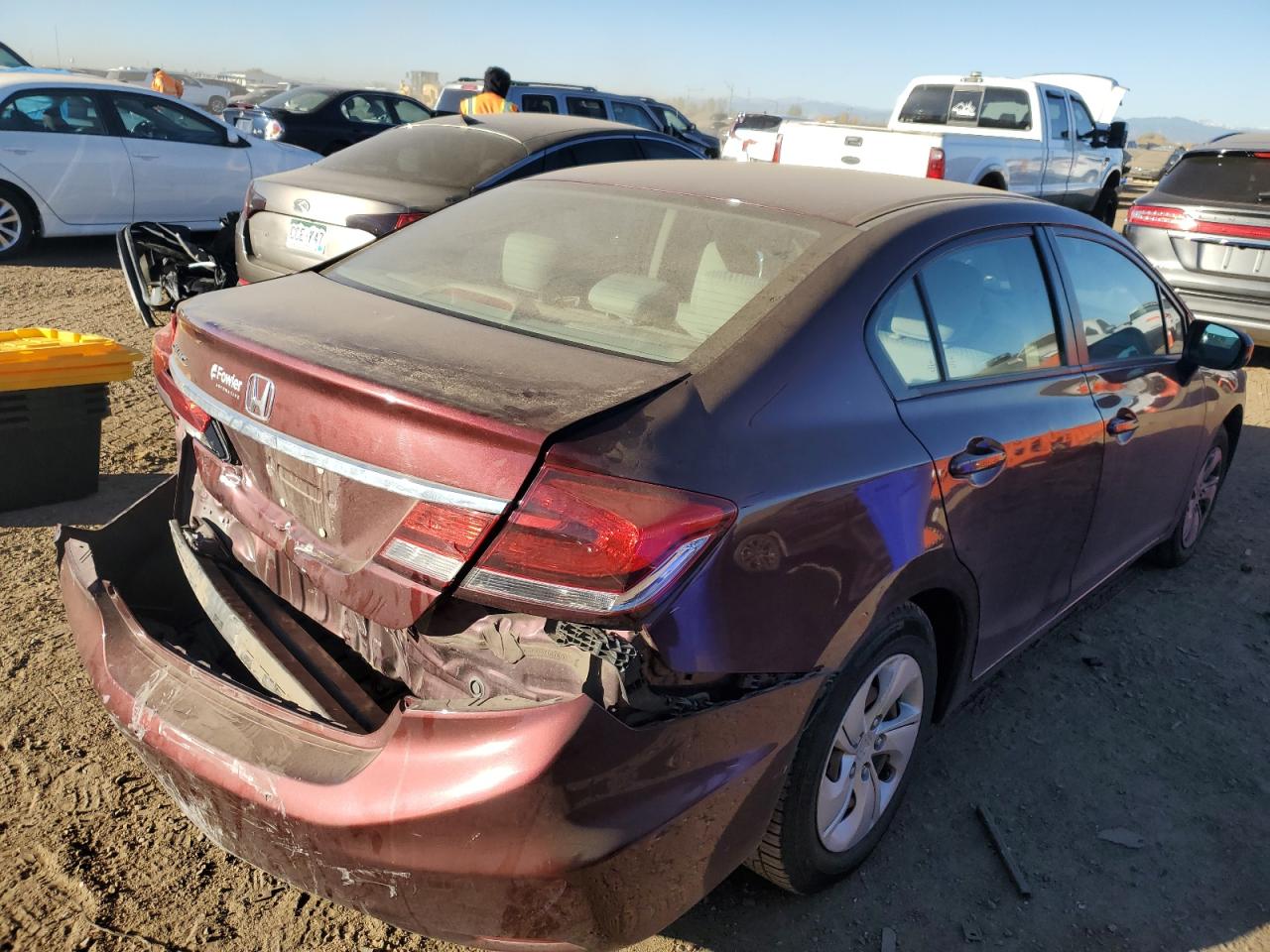 Obraz 3 z 2015 HONDA CIVIC LX 2015 z VIN 19XFB2F53FE107790