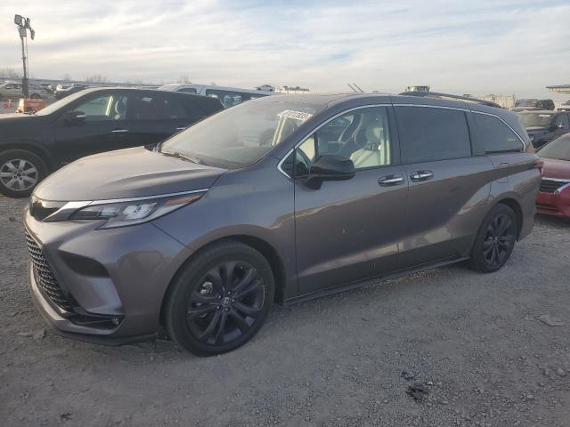 Image 1 of 2022 TOYOTA SIENNA XSE 2022 with VIN 5TDXRKECXNS076087