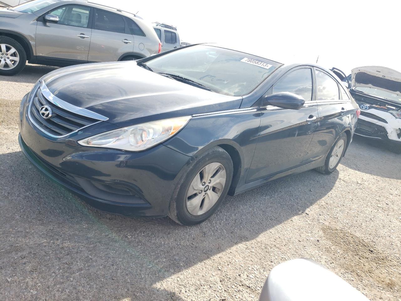 Obraz 1 z 2014 HYUNDAI SONATA GLS 2014 z VIN 5NPEB4AC2EH811549