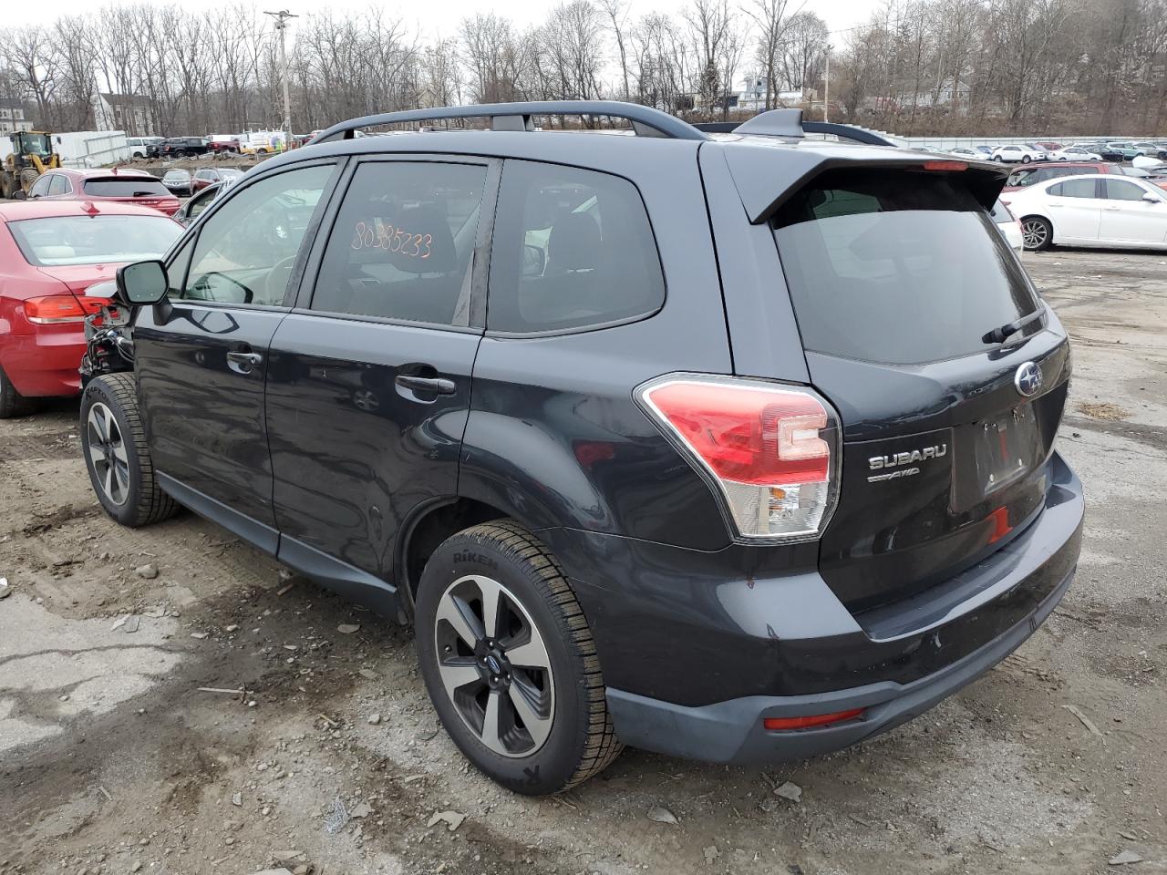 Image 2 of 2018 SUBARU FORESTER 2.5I PREMIUM 2018 with VIN JF2SJAGC8JH496536