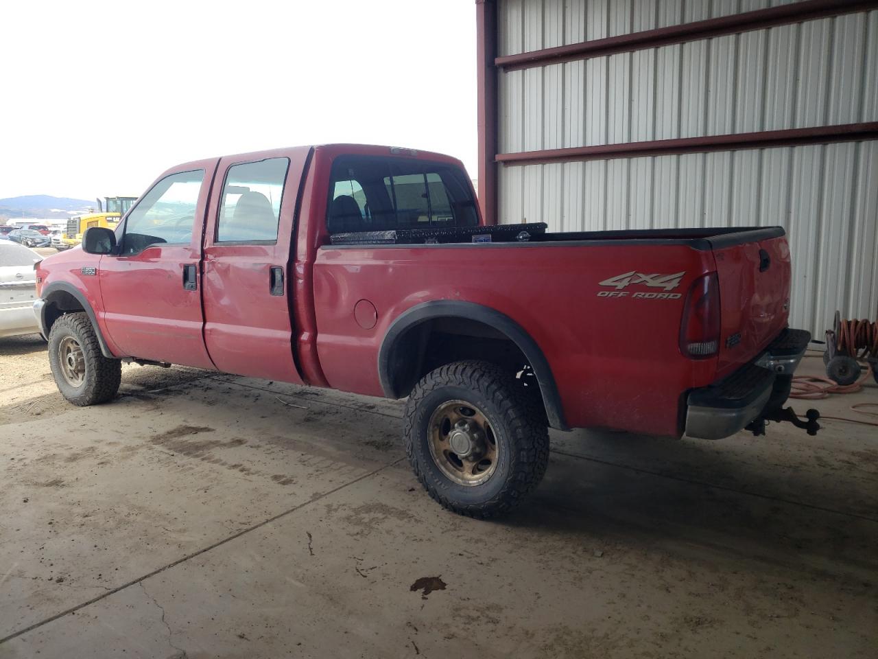Изображение 2 2000 FORD F250 SUPER DUTY 2000 с VIN 1FTNW21S7YEA34855