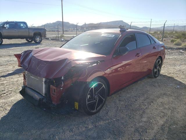 Image 1 of 2023 HYUNDAI ELANTRA N LINE 2023 with VIN KMHLR4AF6PU500689