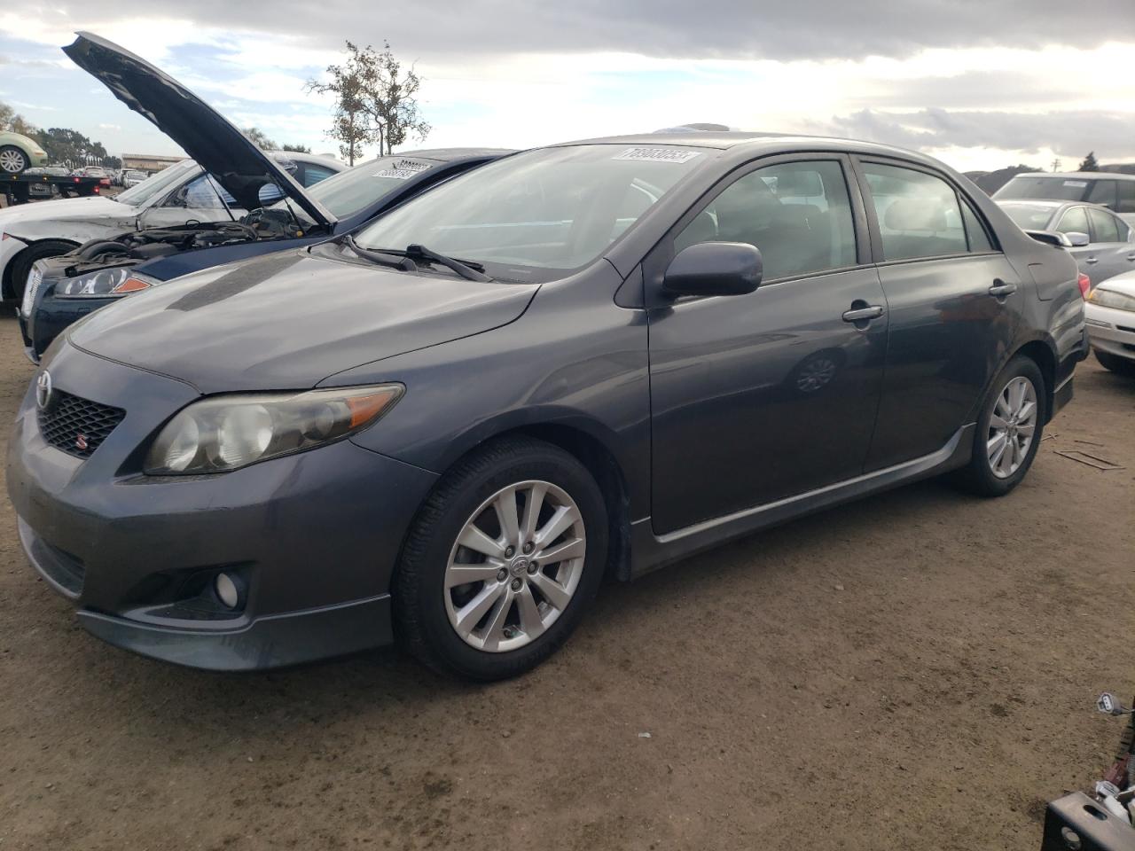 Image 1 of 2010 TOYOTA COROLLA BASE 2010 with VIN 1NXBU4EE6AZ347413