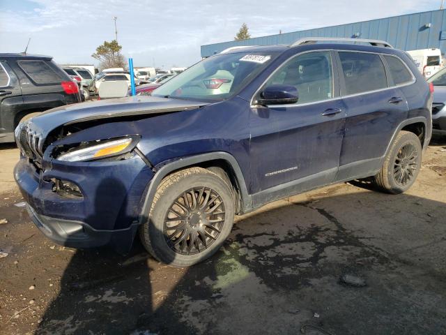 Image 1 of 2015 JEEP CHEROKEE LIMITED 2015 with VIN 1C4PJMDS0FW740782