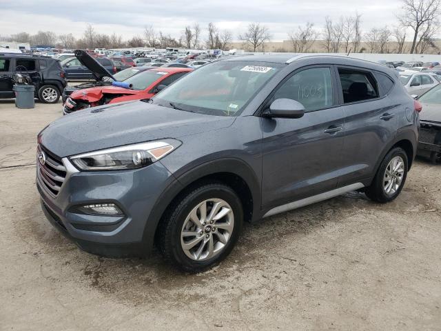 Image 1 of 2017 HYUNDAI TUCSON LIMITED 2017 with VIN KM8J3CA49HU481574