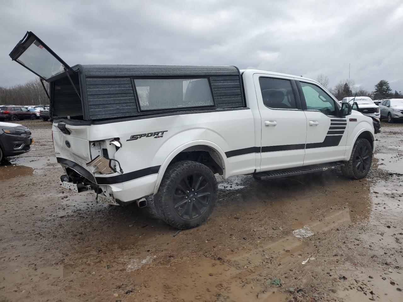 Image 3 of 2019 FORD F150 SUPERCREW 2019 with VIN 1FTFW1E45KFA45445