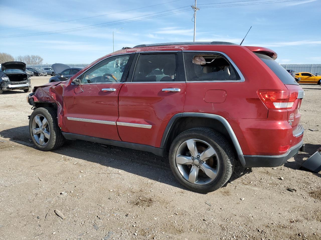 Image 2 of 2011 JEEP GRAND CHEROKEE OVERLAND 2011 with VIN 1J4RR6GG2BC524975
