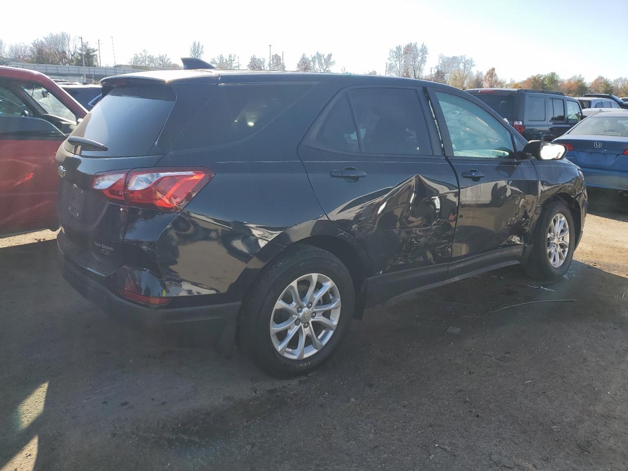 Image 3 of 2020 CHEVROLET EQUINOX LS 2020 with VIN 2GNAXHEV4L6189368