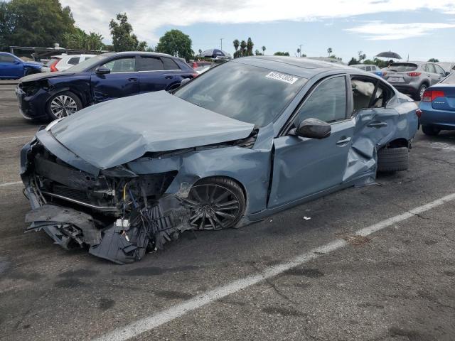 Image 1 of 2021 INFINITI Q50 RED SPORT 400 2021 with VIN JN1FV7DP3MM850041