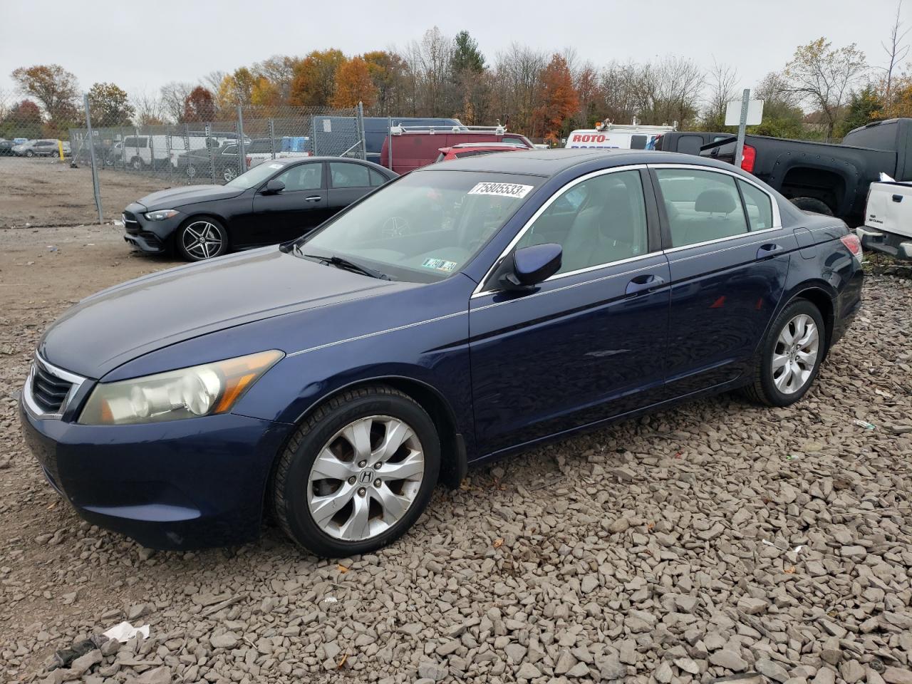 Image 1 of 2009 HONDA ACCORD EXL 2009 with VIN 1HGCP26869A016701