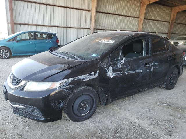 Image 1 of 2014 HONDA CIVIC LX 2014 with VIN 2HGFB2F50EH512414