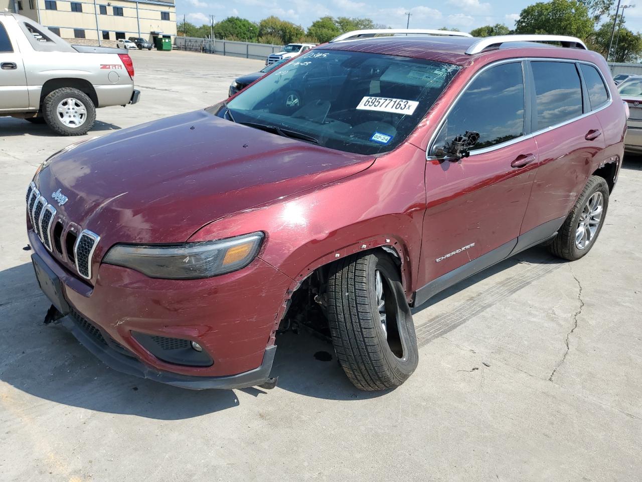 Изображение 1 2020 JEEP CHEROKEE LATITUDE PLUS 2020 с VIN 1C4PJLLB2LD511684