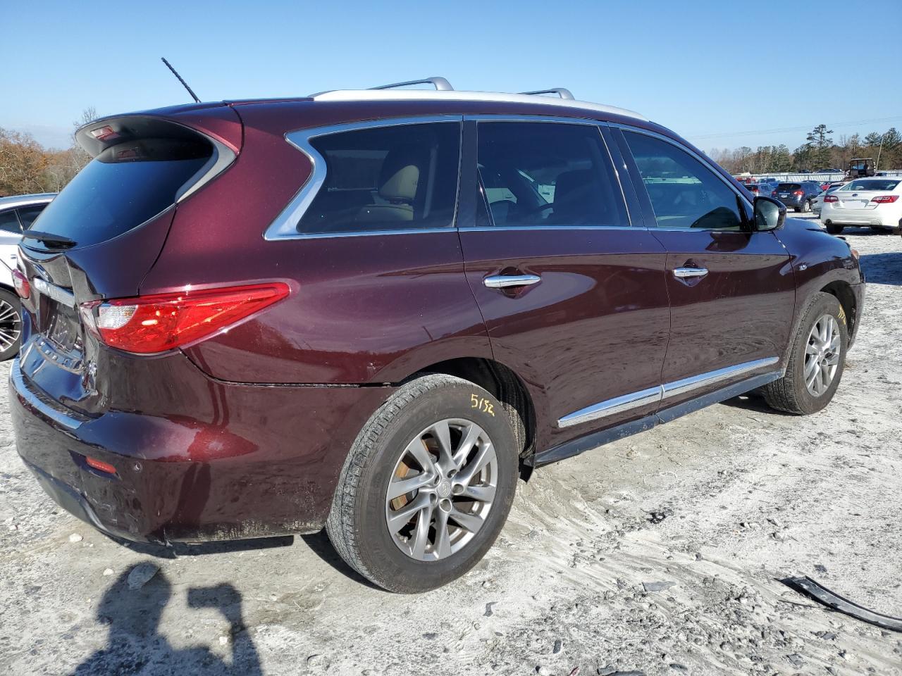 Image 3 of 2015 INFINITI QX60  2015 with VIN 5N1AL0MN6FC516982