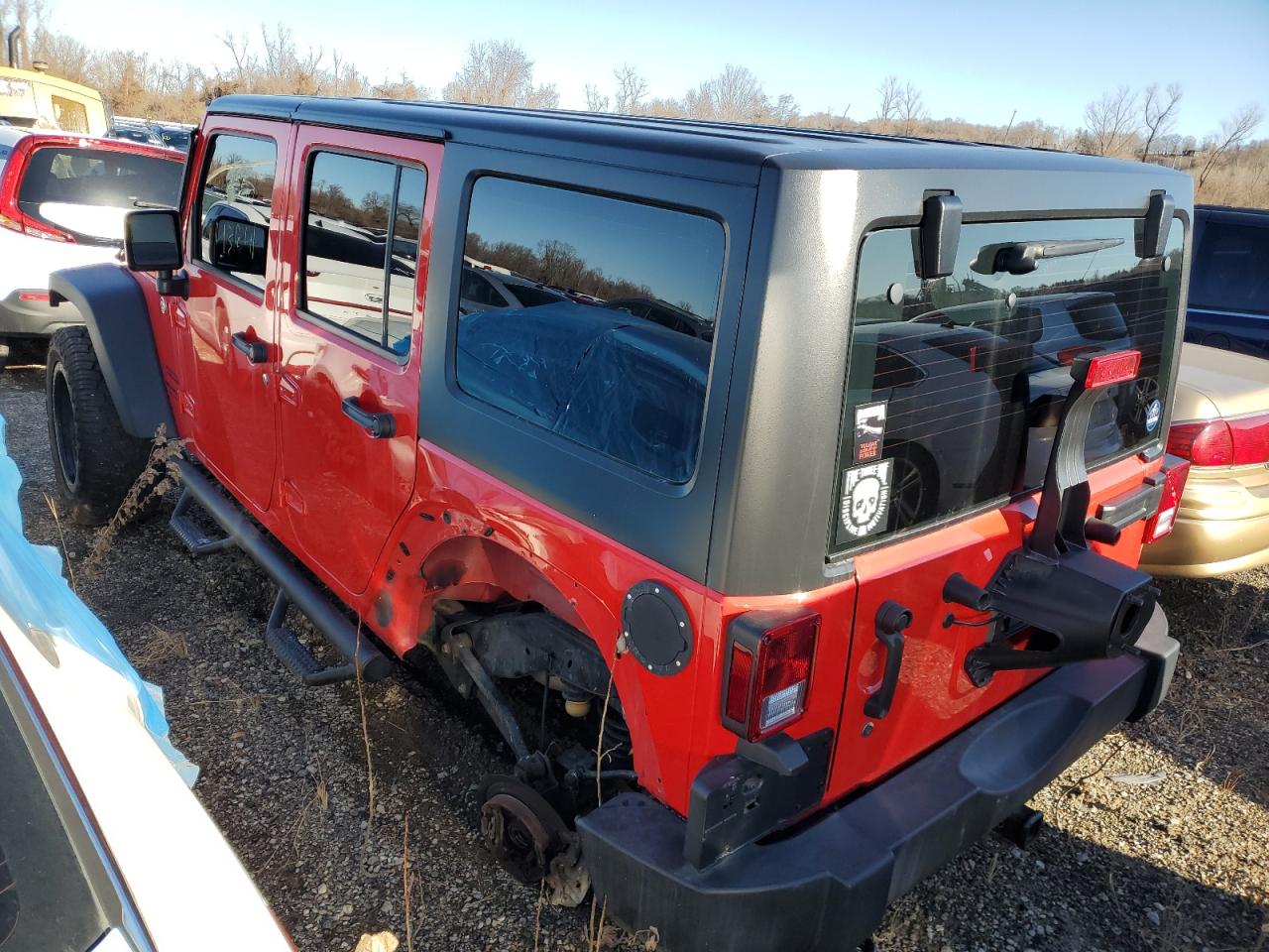 Изображение 2 2016 JEEP WRANGLER UNLIMITED SPORT 2016 с VIN 1C4BJWDG5GL124693