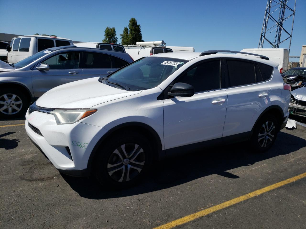 Image 1 of 2017 TOYOTA RAV4 LE 2017 with VIN 2T3BFREV7HW564445