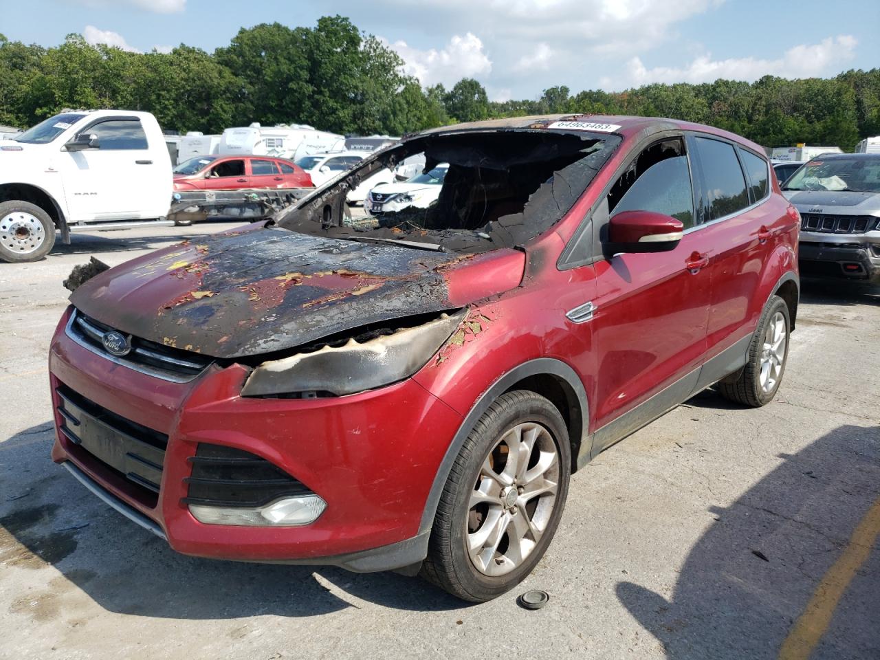 Изображение 1 2013 FORD ESCAPE SEL 2013 с VIN 1FMCU0HXXDUB02922