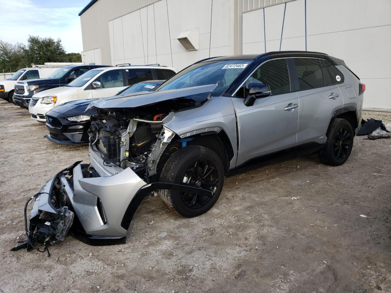Image 1 of 2022 TOYOTA RAV4 XSE 2022 with VIN 2T3E6RFV8NW037828