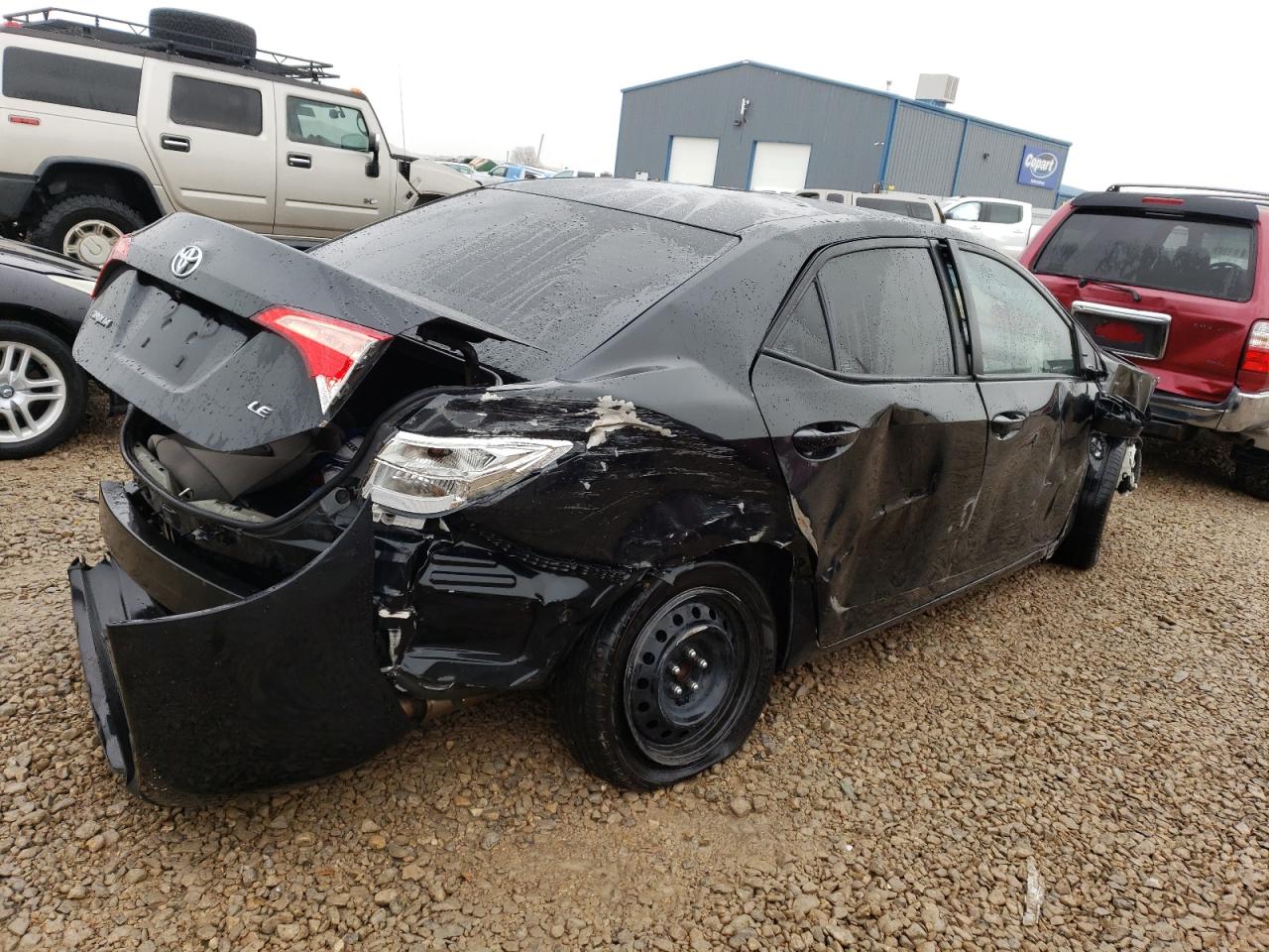 Image 3 of 2017 TOYOTA COROLLA L 2017 with VIN 2T1BURHE2HC851543