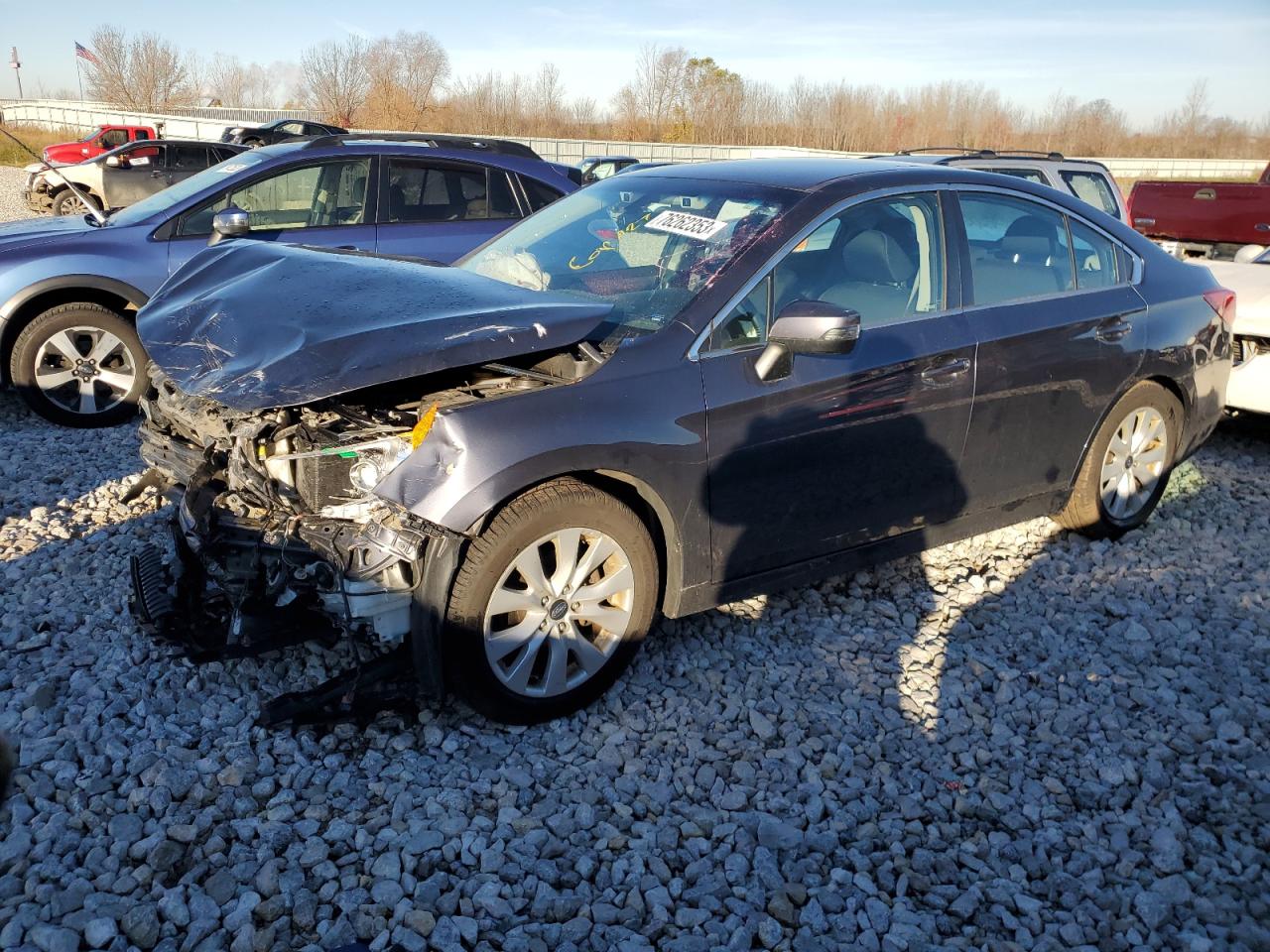 Image 1 of 2017 SUBARU LEGACY 2.5I PREMIUM 2017 with VIN 4S3BNAF6XH3025008
