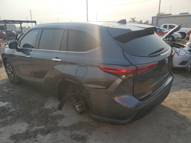 Image 2 of 2020 TOYOTA HIGHLANDER XLE 2020 with VIN 5TDGZRAH5LS021604