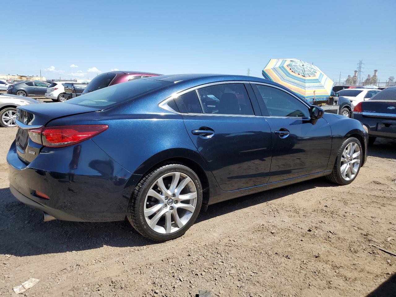 Image 3 of 2015 MAZDA 6 TOURING 2015 with VIN JM1GJ1V55F1201644