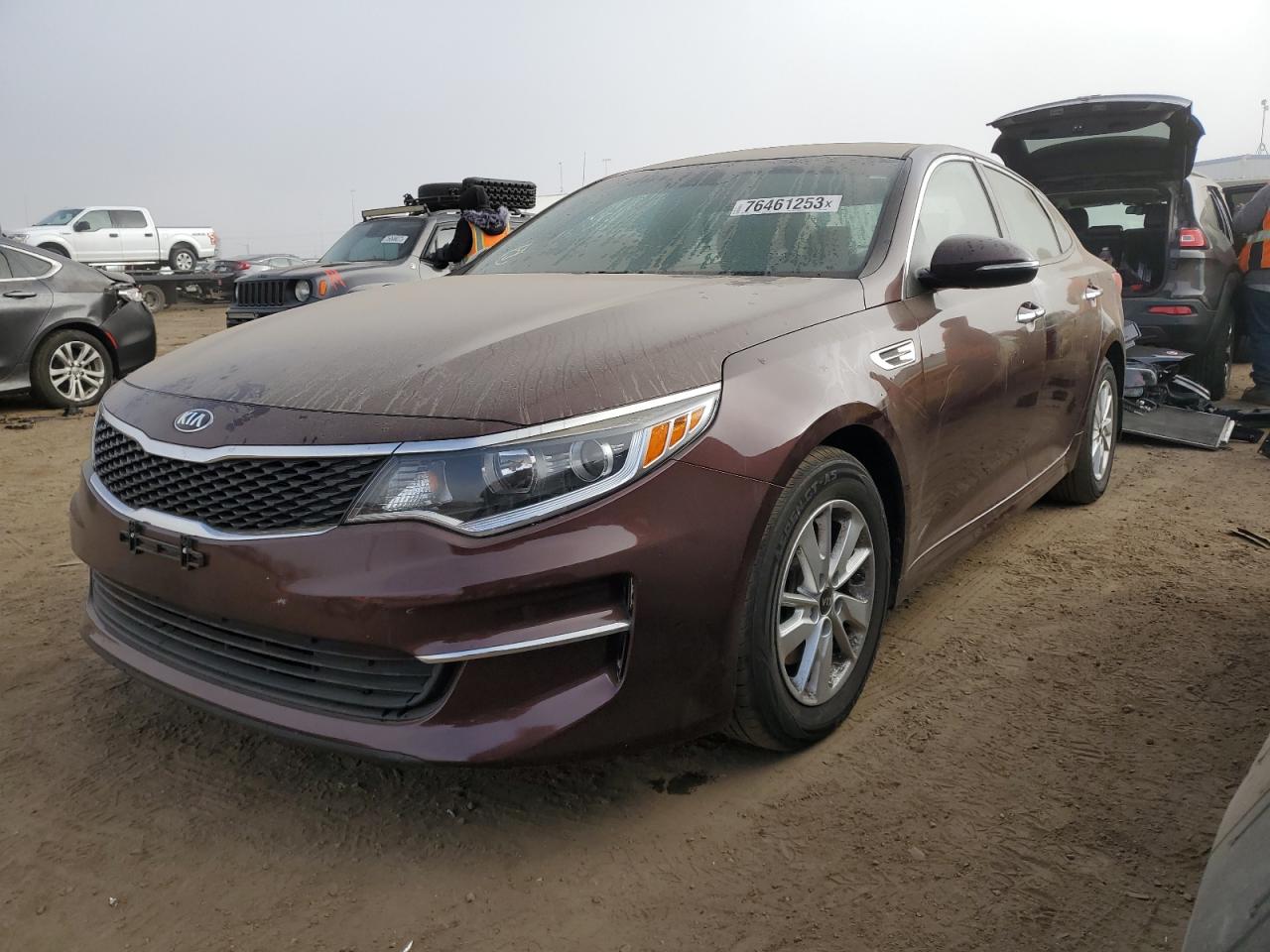 Image 1 of 2016 KIA OPTIMA LX 2016 with VIN 5XXGT4L30GG023581