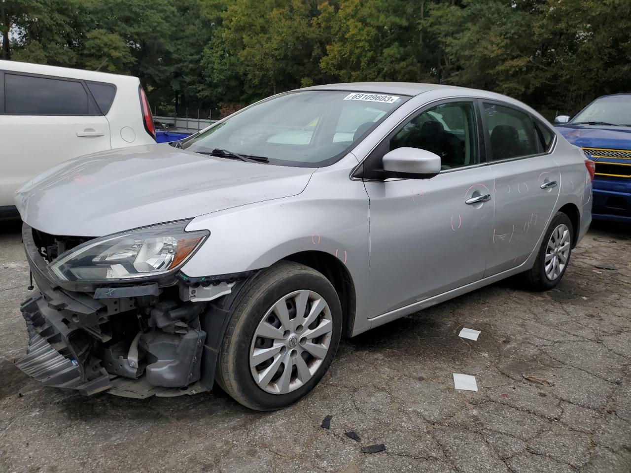 Изображение 1 2016 NISSAN SENTRA S 2016 с VIN 3N1AB7AP2GY311662
