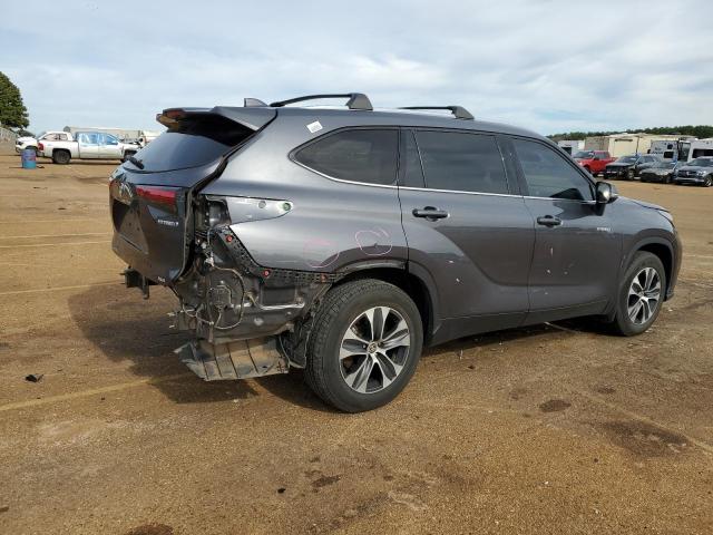 Image 3 of 2020 TOYOTA HIGHLANDER HYBRID XLE 2020 with VIN 5TDGARAH7LS501232