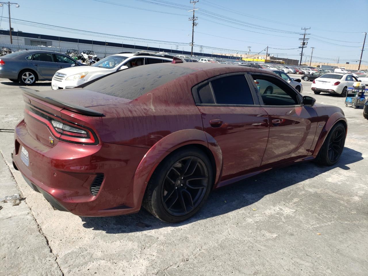 Image 3 of 2020 DODGE CHARGER SCAT PACK 2020 with VIN 2C3CDXGJXLH171254