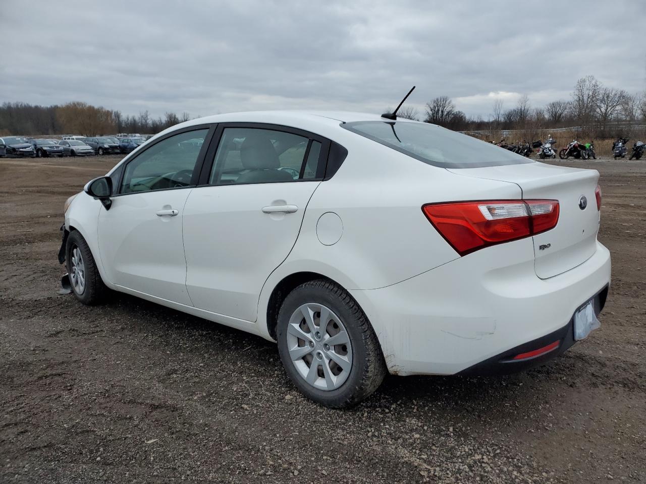 Image 2 of 2013 KIA RIO LX 2013 with VIN KNADM4A36D6228025