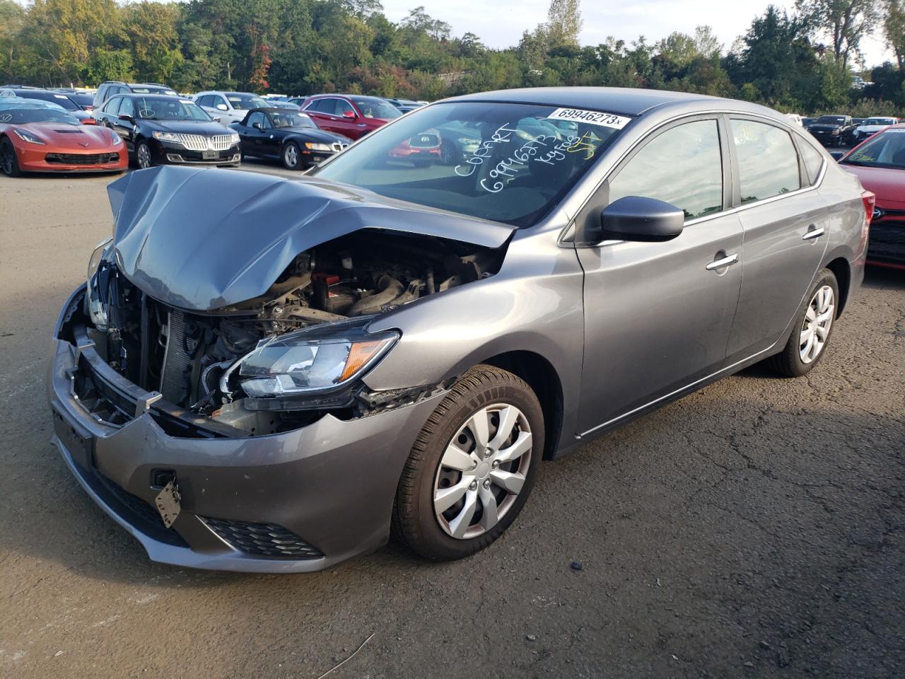 Obraz 1 z 2017 NISSAN SENTRA S 2017 z VIN 3N1AB7AP4HY252888