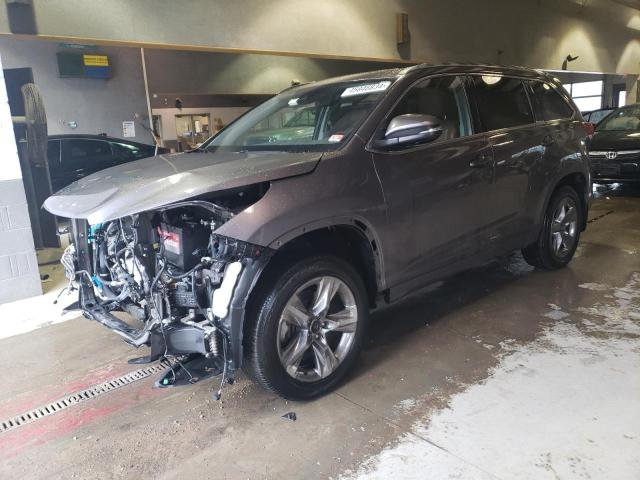 Image 1 of 2019 TOYOTA HIGHLANDER LIMITED 2019 with VIN 5TDDZRFH5KS741432