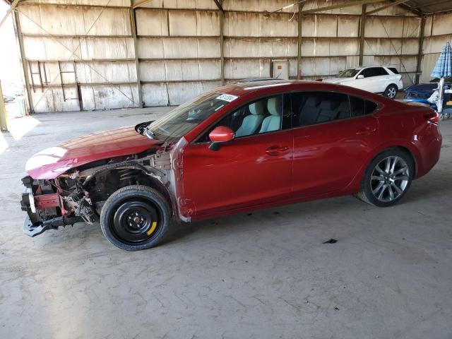 Image 1 of 2015 MAZDA 6 GRAND TOURING 2015 with VIN JM1GJ1W54F1216263