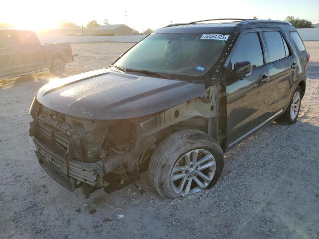 Image 1 of 2017 FORD EXPLORER XLT 2017 with VIN 1FM5K7D86HGA68939