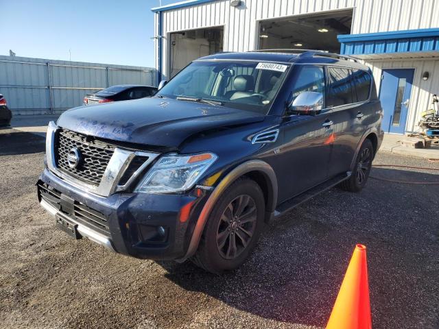 Image 1 of 2017 NISSAN ARMADA PLATINUM 2017 with VIN JN8AY2NE0H9704093